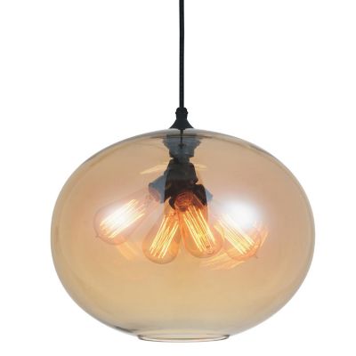 Glass 4 Light Pendant