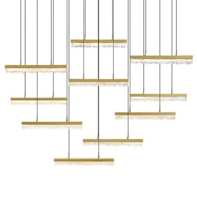 Stagger LED Linear Suspension