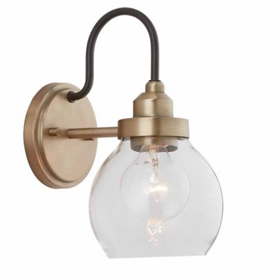 Eli Wall Sconce (Aged Brass and Black) - OPEN BOX