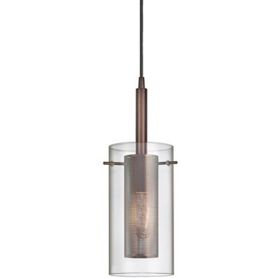 Percy 1 Light Cylinder Mini Pendant