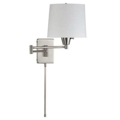 1 Light Swing Arm Wall Sconce