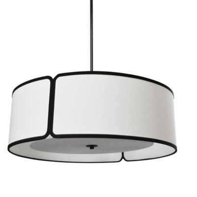 Notched Drum Pendant