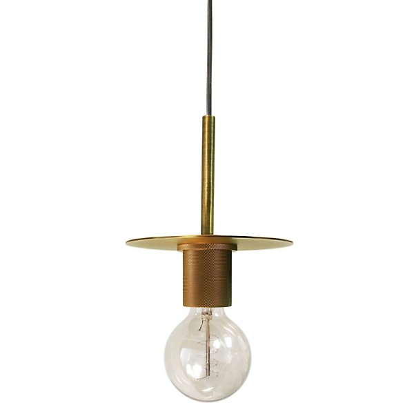 Roswell Disc Mini Pendant By Dainolite, Roswell Stainless Steel Table Lamp