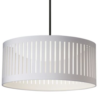 Slit Drum LED Pendant