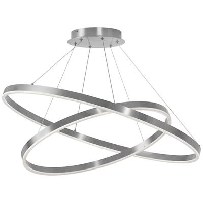 Circulo 2 Tier LED Ring Chandelier
