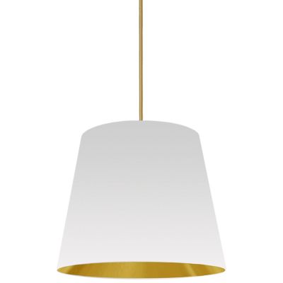 Oversized Tapered Drum Pendant