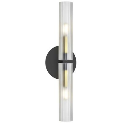 Wand Double Wall Sconce with Frosted Glass