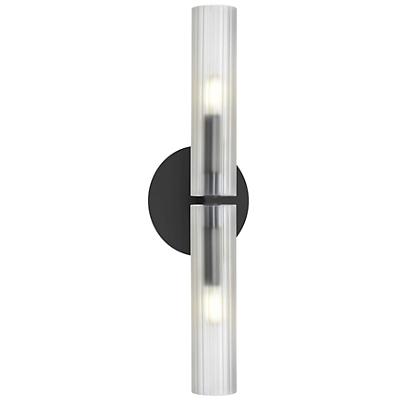 Wand Double Wall Sconce with Frosted Glass