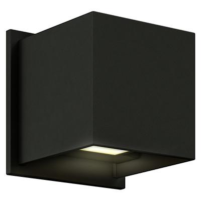 Square Directional LED Wall Sconce (Black) - OPEN BOX RETURN