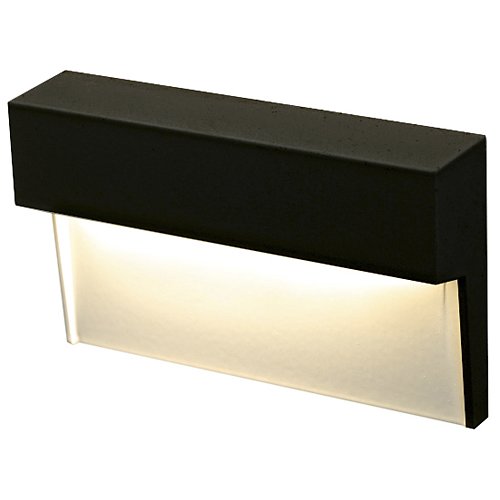 LED FORMS Horizontal Step Light (Black) - OPEN BOX RETURN