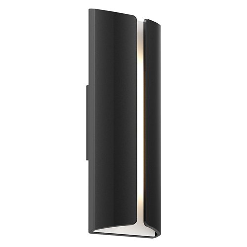 LED Wall Sconce D by DALS Lighting (Black) - OPEN BOX RETURN