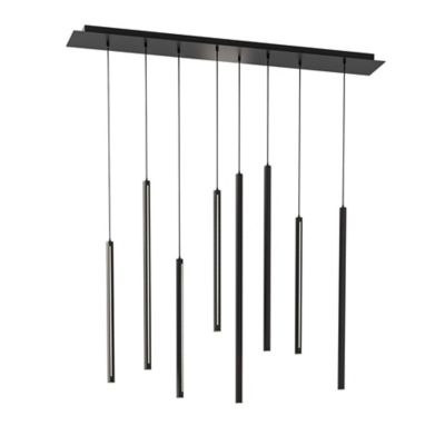 Rectangular 8 Light LED Linear Suspension