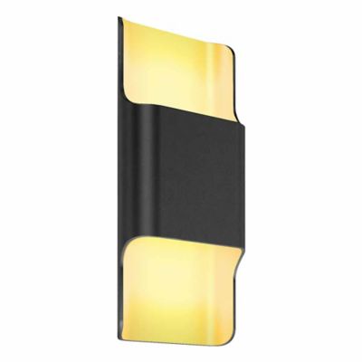 LED Wall Sconce E (Black) - OPEN BOX