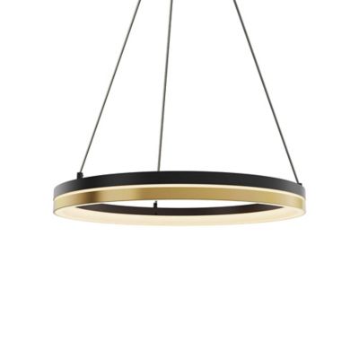 Eclipse Double Ring LED Pendant