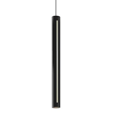 Cylindrical LED Pendant (Black|26 Inch) - OPEN BOX