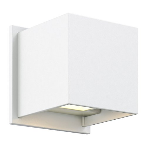 LED Wall Sconce E by DALS Lighting (White) - OPEN BOX RETURN