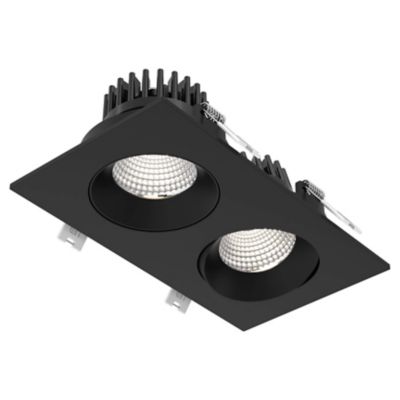 Revolve Duo LED Regressed Gimbal Downlight