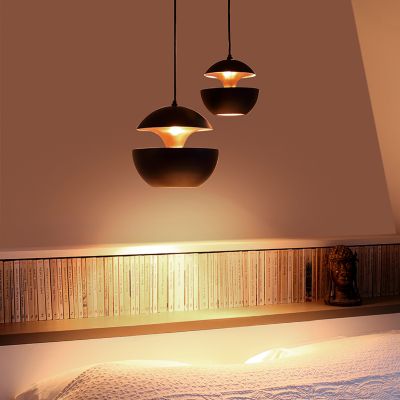 Shown in Black/ Copper finish, in use