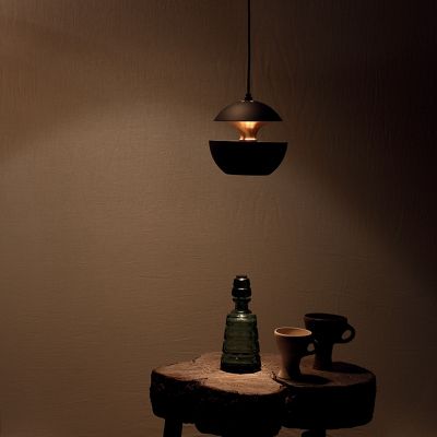 Shown in Black/ Copper finish, Small size, in use