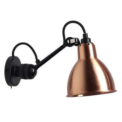 Copper plug deals in wall sconce