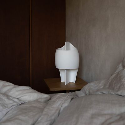 Lampada da tavolo La Lampe B LED di DCW éditions - bianco