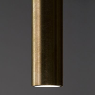 Shown in Brushed Brass, Color Temperature 2700, Detail view