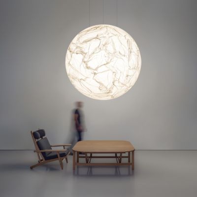 Moon Globe Pendant