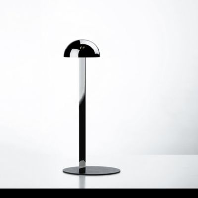 Post Prandium Table Lamp (Polished Chrome w/Black)-OPEN BOX