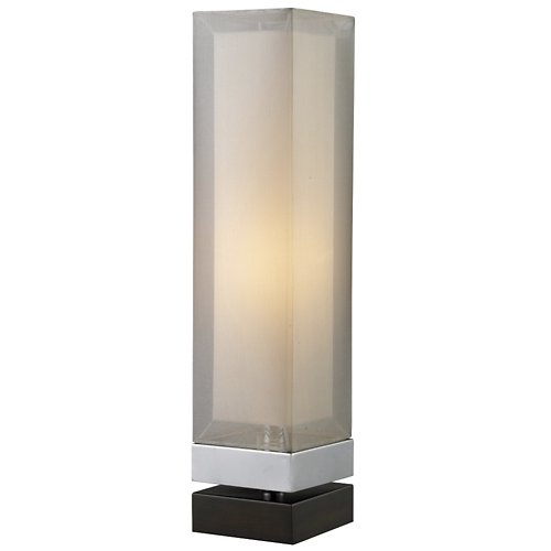 Volant Table Lamp (Silver/Chrome & White) - OPEN BOX RETURN