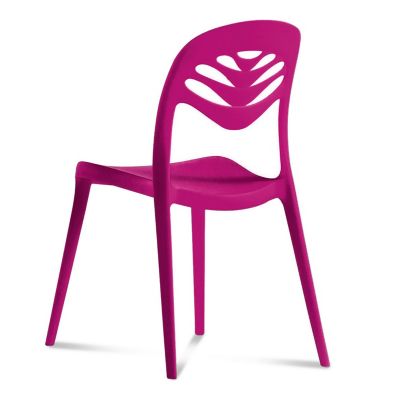 ForYou2 Stacking Chair by Domitalia (Purple)-OPEN BOX