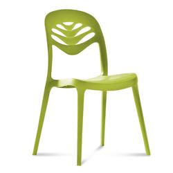 ForYou2 Stacking Chair by Domitalia (Green)-OPEN BOX RETURN