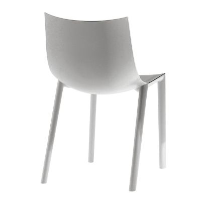 Bo Indoor/Outdoor Stackable Chair (Grey) - OPEN BOX