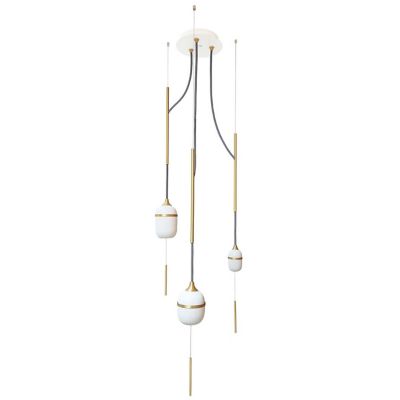 Fleur de Kaolin Multi-Light Pendant