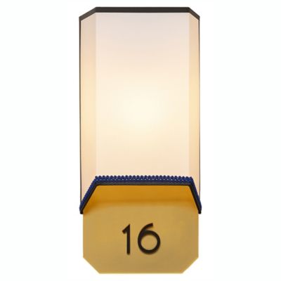 Annees Folles Numbered Wall Sconce