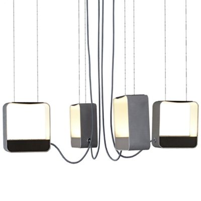 Eau De Lumiere Square LED Chandelier