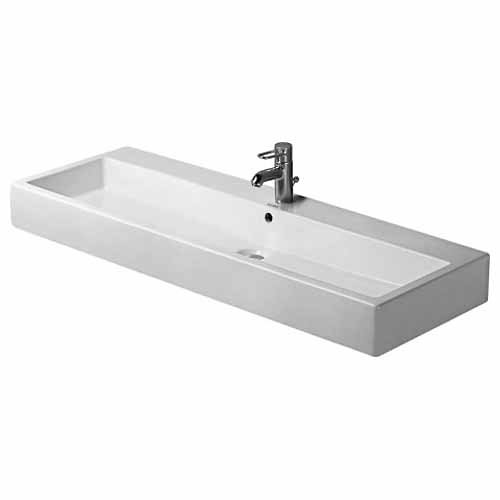 Vero Ground Washbasin 47 In(No Faucet Holes)-OPEN BOX RETURN