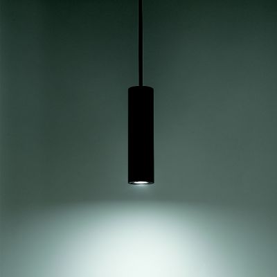 Shown in Black finish, lit
