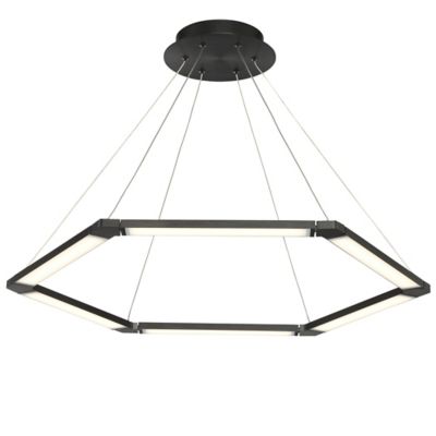 Lune LED Hexagon Pendant