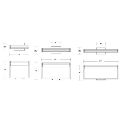 Kent LED Picture Light by dweLED at