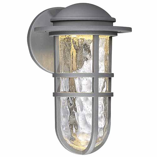 Steampunk Indoor/Outdoor Wall Sconce (Graphite/L) - OPEN BOX