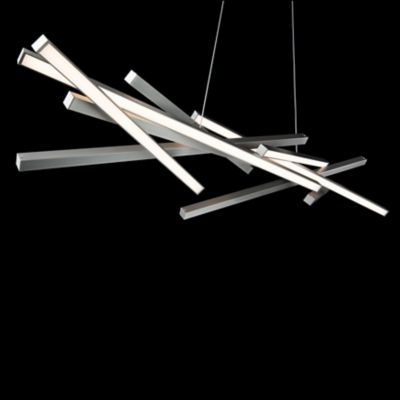 Shown in Brushed Nickel finish, lit
