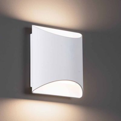 Shown in White finish, 3000 color temperature, lit