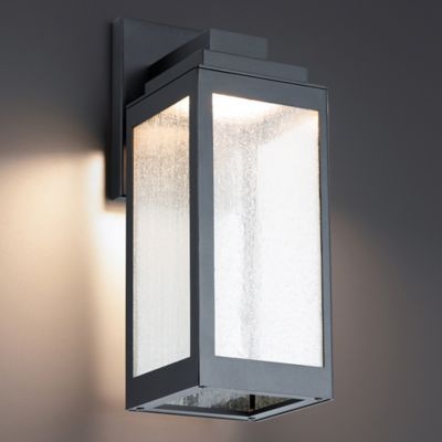 Shown in Black finish, Small size, lit