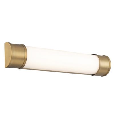 Mercer LED Bath Bar (Aged Brass/24 Inch) - OPEN BOX RETURN