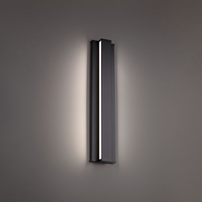 Shown in Black finish, 24 in size, lit