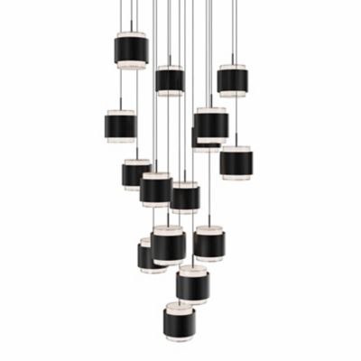 Banded LED Multi-Light Pendant