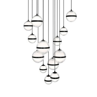 Cyllindra LED Square Multi Light Pendant