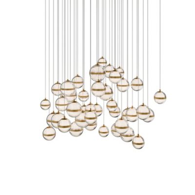 Cyllindra LED Square Multi Light Pendant