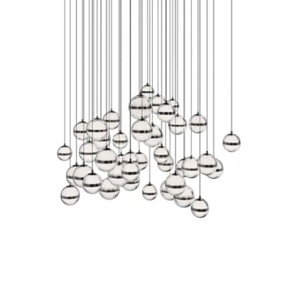Cyllindra LED Square Multi Light Pendant