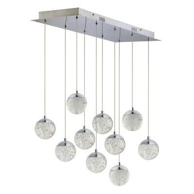 Carlato LED Rectangular Multi-Light Pendant